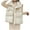 Beige, variant on Warm Vest Women,Women Quilted Puffer Vest Outwear Thicken Warm Winter Coat,Fashion Women Pocket Coat Long Jacket Winter Sleeveless Down Cotton Waistcoat