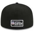 thumbnail image 4 of Men's New Era  Black Jacksonville Jaguars 2023 NFL Crucial Catch 59FIFTY Fitted Hat, 4 of 5