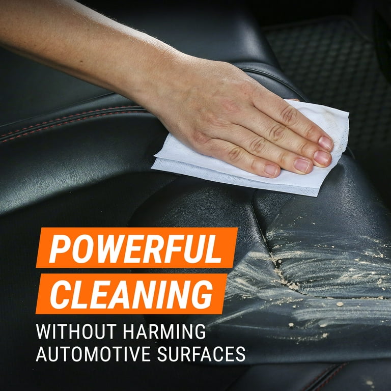 Car Home Interior Cleaning Brush for Leather Vinyl Fabric Premium