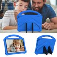 thumbnail image 3 of Feishell Kids-Friendly Case for Amazon Fire HD10/HD10 Plus 13th/11th Generatio 2023/2021,with Portable Handle & Kickstand,Shockproof EVA Foam Anti-Scratch Child Protector Tablet Case Cover,Blue, 3 of 6