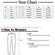 thumbnail image 3 of ICHUANYI Clearance Women Casual Solid Color Pockets Elastic Waist Comfortable Straight Calf-Length Pants(Black, XXL) ICHUANYI WER2023080705127, 3 of 7
