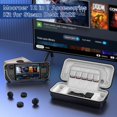 thumbnail image 6 of Mooroer 12 in 1 Steam Deck Accessories Kit with Portable Travel Protective Hard Shell Steam Deck Carry Case, TPU Clear Protective Case, Touch Skin Sticker & Thumb Grips, Black, 6 of 9