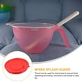 thumbnail image 6 of 2 PCS Egg Whisk Anti-splash Cover for Liquid Baking Guard Bowl Lid Blender Silica Gel, 6 of 6