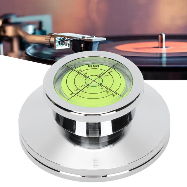 Estabilizador De Disco Giratorio, Peso Récord, Abrazadera Para Reproductor De Discos De Vinilo, aleación De Aluminio Para Vibración Equilibrada
