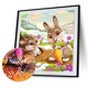 thumbnail image 2 of Cuadros Decorativos Kit de pintura de diamante 5D, bricolaje, conejos, zanahoria, taladro redondo completo, mosaico, decoración de Pascua Likrtyny embutido en tela, 2 of 9