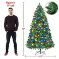 thumbnail image 5 of Yaheetech 6ft Pre-lit Spruce Artificial Christmas Tree with 300 LED Lights, Green, 5 of 8