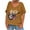 Coffee, variant on White Summer Crop Tops for Women Plus Size Shirts for Curvy Women Short Sleeve Button Up Shirts for Women Pattern