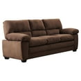 thumbnail image 3 of AC Pacific Contemporary 3-Piece Brown Upholstered Living Room Set, 3 of 8