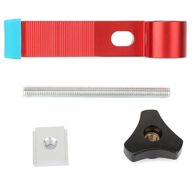 T Tipo Slot Track Stopper Carpintería Posicionamiento Limitador Herramienta de Abrazadera de Madera (tipo A)