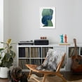 thumbnail image 4 of Art.com Harmonious Green I Art Print, White Frame Wall Art, 21" x 29", 4 of 5