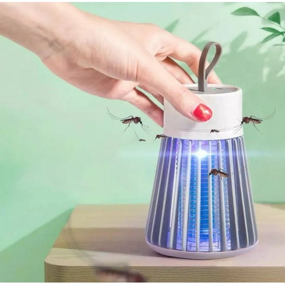 ShenMo Bug Zapper, Electric Mosquito Fruit Fly Trap Mosquito Killer Lamp USB Radiationless Mute Bed Bug Killer Indoor for Mosquito Insect Gnat Moth Fruit Flies with a Small Brush