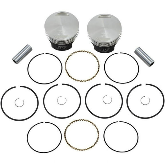 Wiseco K0215PS Tracker Series Piston Kit (1340ci.) - Standard Bore, 8.5:1 Compression