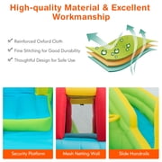 Costway Inflatable Water Slide Kids Splash Pool Bounce House without Blower