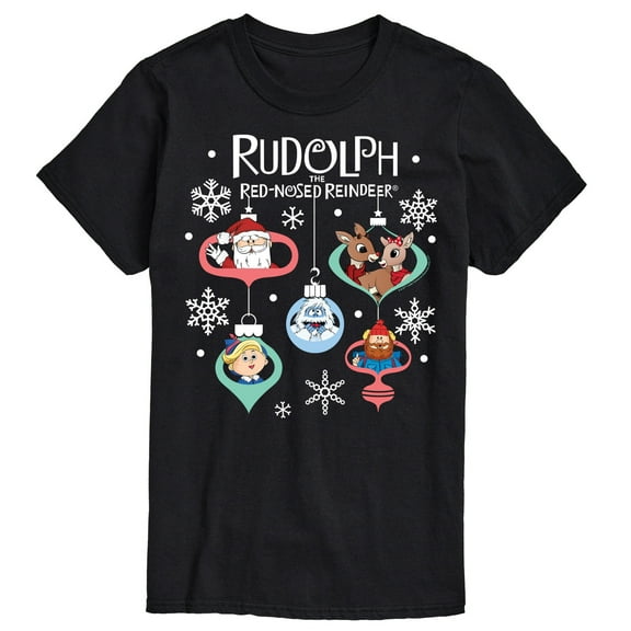 Rudolph - Rudolph Ornaments - Men's Short Sleeve Graphic T-Shirt