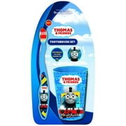 Brush Buddies Thomas and Friends Train Toothbrush with Cup and Cap, random color