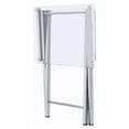 thumbnail image 4 of Millennial Collection - Mari Folding Tray Table in Chrome, Set of 2, 4 of 8