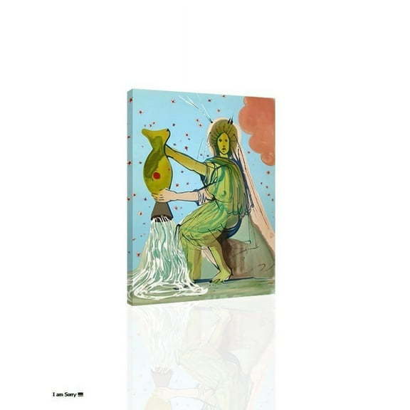 Salvador DalÃ¬ - Aquarius - Canvas OR Print Wall Art
