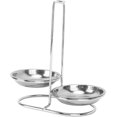 thumbnail image 1 of Soporte para reposacucharas Soporte vertical para cucharones de sopa de acero inoxidable Reposacucharas Soporte para utensilios de cocina de fácil acceso para utensilios de cocina Olla calie, 1 of 5