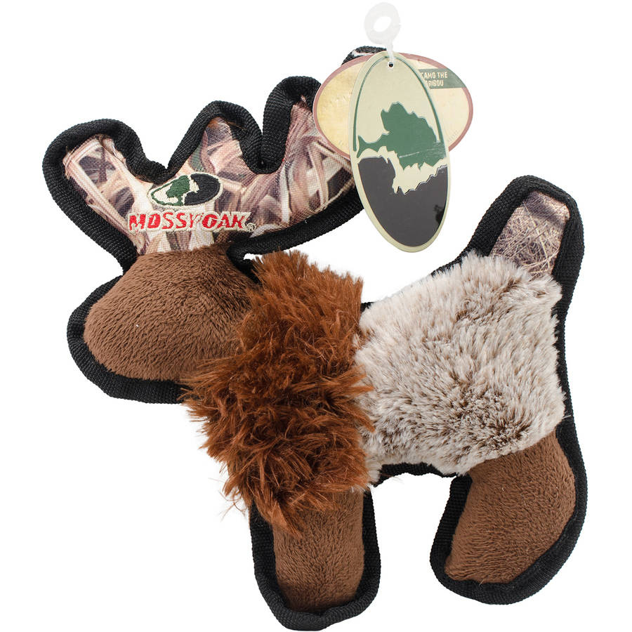 R2p Mossy Oak Moose Dog Toy Small Multicolor