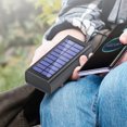 thumbnail image 2 of Dsscvnef Portable 30000mAh Chargeur Solaire Étanche avec Lumière LED Ports USB Entrée Type C pour Camping Randonnée Voyage, 2 of 4