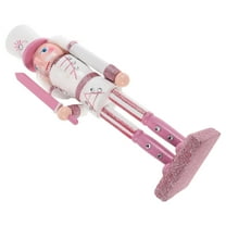 MLINS 2pcs Tabletop Adorable Nutcracker Ornament Christmas Nutcracker Soldier Adornment