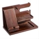 thumbnail image 1 of Soporte de Carga de Escritorio de Oficina de Madera, Estante de Almacenamiento de Madera para Teléfono Móvil, Estante de Almacenamiento Multiusos para Gafas de Entrada, 1 of 5