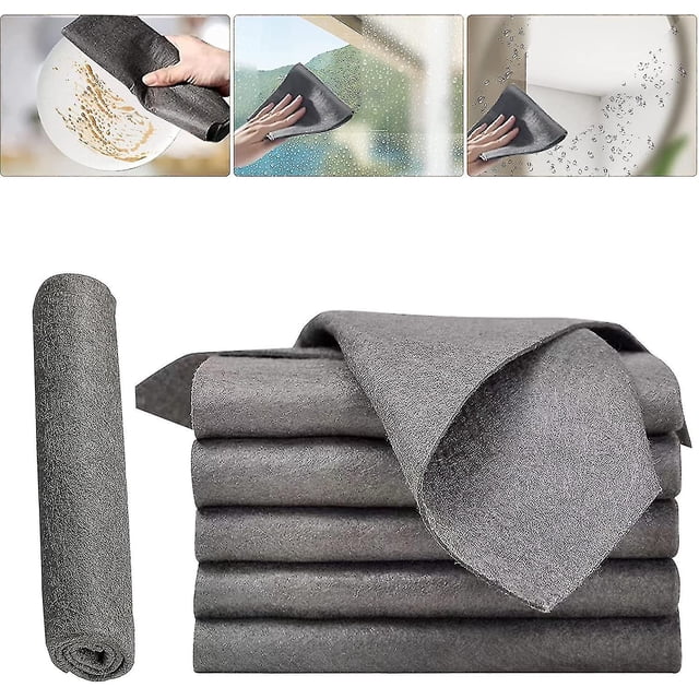 Thickened Magic Cleaning Cloth, Microfiber Glass Cleaning Cloth Rags, Reusable Cleaning Cloths-SHUNJING