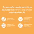 thumbnail image 4 of Happy Baby Puffs Cereal Orgánico para bebé sabor Plátano y Calabaza - 6 Piezas Happy Family Happy Baby HF-BANPFS, 4 of 7