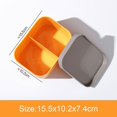 thumbnail image 2 of Drawer Organizer Storage Box Sturdy Durable Storage Box For Cookware Toiletries CosmeticsLemon Yellow6Grid, 2 of 2