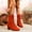 #005-Orange, variant on Women's High Heel Over The Knee Boots Suede Front Lace-Up British Style Wide Width Autumn Winter Fashion Boots - Comfortable Height Increase Trendy Chic Long Boots for Women