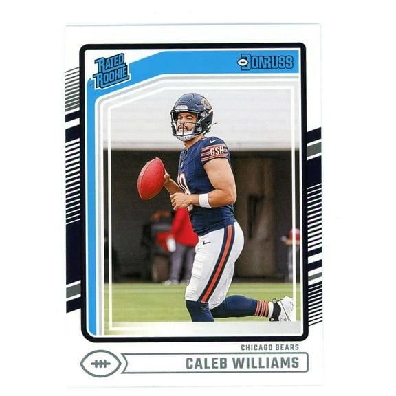 NFL 2024 Panini Donruss Football   Caleb Williams #327 (Rated Rookie)