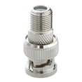 thumbnail image 2 of 20Pcs Adaptador de Conectador Coaxial de Enchufe de BNC de Macho A F Hembra para Camara Del CCTV, 2 of 5