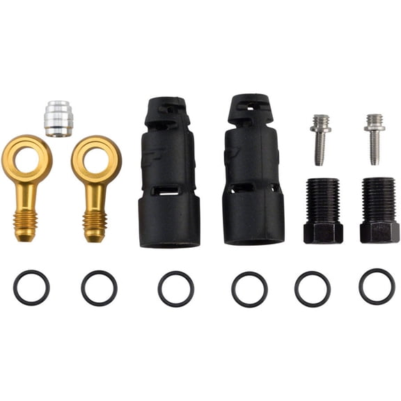 Jagwire Pro Disc Brake Hydraulic Hose Quick-Fit Adapters for SRAM/Avid