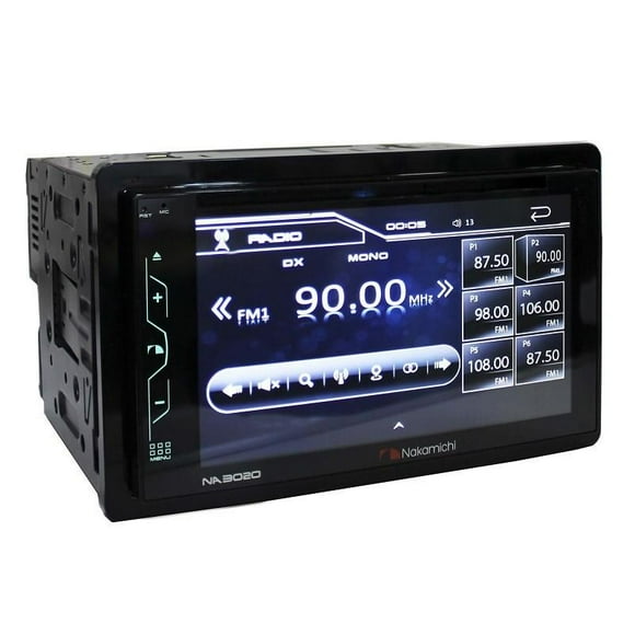 AUTOESTEREO NAKAMICHI NA3020 Pantalla 6.2 DVD BLUETOOTH USB SD FM