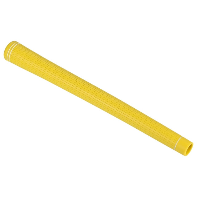 Unique Bargains Swing Control Practice Non-Slip Small Size Rubber Gripping Cover Golf Club Grip Yellow