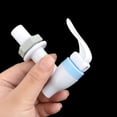 thumbnail image 5 of Unique Bargains Home Plastic Push Style Drink Water Dispenser Faucet Tap White Blue 2pcs, 5 of 5