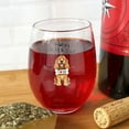 thumbnail image 4 of Cute Cocker Spaniel Loves Dad Happy Father's Day 15oz Stemless Wine Glass Mug Cockers Dog Lover Gifts Wine Glasses Cup - 12008, 4 of 5