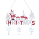 thumbnail image 1 of Adornos navideños de madera con diseño de alce, perfectos para decorar árboles, ventanas y puertas, ideales para crear un ambiente festivo en tu hogar o restaurante durante la Navidad., 1 of 6