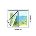 thumbnail image 3 of Kadlawus Window Screen Adjustable Window Net, Stainless Steel Fine Mesh Screen Protector for Window Frames, 39 x 47 Inches Removable Screen for Insects, Dust and Debris, 3 of 9