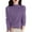 Purple, variant on Sweaters for Women Half Turtleneck Long Sleeve Jumper Knitted Pullover Warm Sweater Tops Beige 2XL