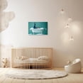 thumbnail image 4 of ZHONGYUTONG Funny Bathroom Wall Art Peacock in Bathtub Pictures Cute Animals Canvas Painting for Toilet Decor Framed (12.00" x 18.00"), 4 of 5