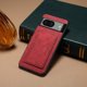 thumbnail image 5 of DENIOR For Google Pixel 8 Case Retro Leather+TPU+PC Card Holder Phone Cover - Grey, 5 of 5