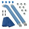 thumbnail image 1 of Upper Bounce® 4 Poteaux de Protection pour Trampoline Courbés avec Quincaillerie (Net Vendu Séparément), 1 of 6