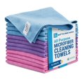 thumbnail image 1 of 16" x 16" MW Pro Multi Surface Microfiber Towels (Pink, Purple, Blue), 1 of 4