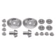 thumbnail image 4 of 1/14 Metal RC Car Diff Main Pinion Gear Set para WLtoys 144001 RC Car Truck, 4 of 7