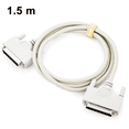thumbnail image 2 of Cable de impresora macho DB25 paralelo de 1,5 m/3 m para conectar una computadora con interfaz hembra DB25 a la impresora Xemadio 2035403-1, 2 of 9