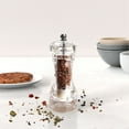 thumbnail image 7 of Ovzne Customizable Transparent Pepper Grinder - 4 Inches (11.5×5×5Cm), Acrylic Manual Grinder With Ceramic Core, Adjustable Thickness, Versatile Seasoning Bottle For Spices, Kitchen Tool, 7 of 7