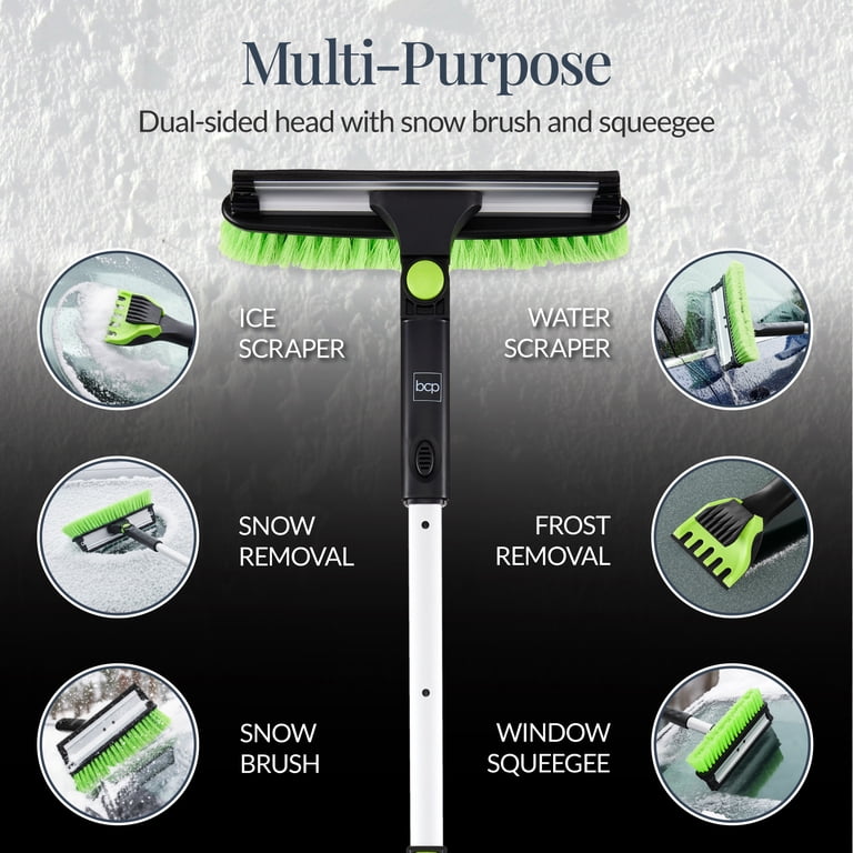 Extendable Snow Brush with Ice Scraper and Squeegee photo 4