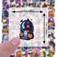 thumbnail image 6 of 35pcs-50pcs Spooky Stickers Halloween Skeleton Stickers Witch Decals Ghost PVC Stickers for Laptops Notebooks Suitcases, 6 of 9