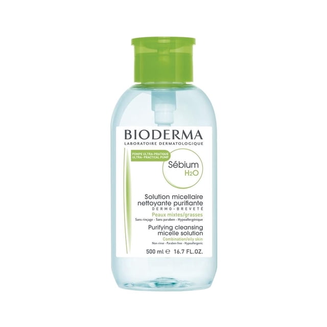 Agua Micelar Bioderma Sébium H2O Bomba Inversa 500 ml